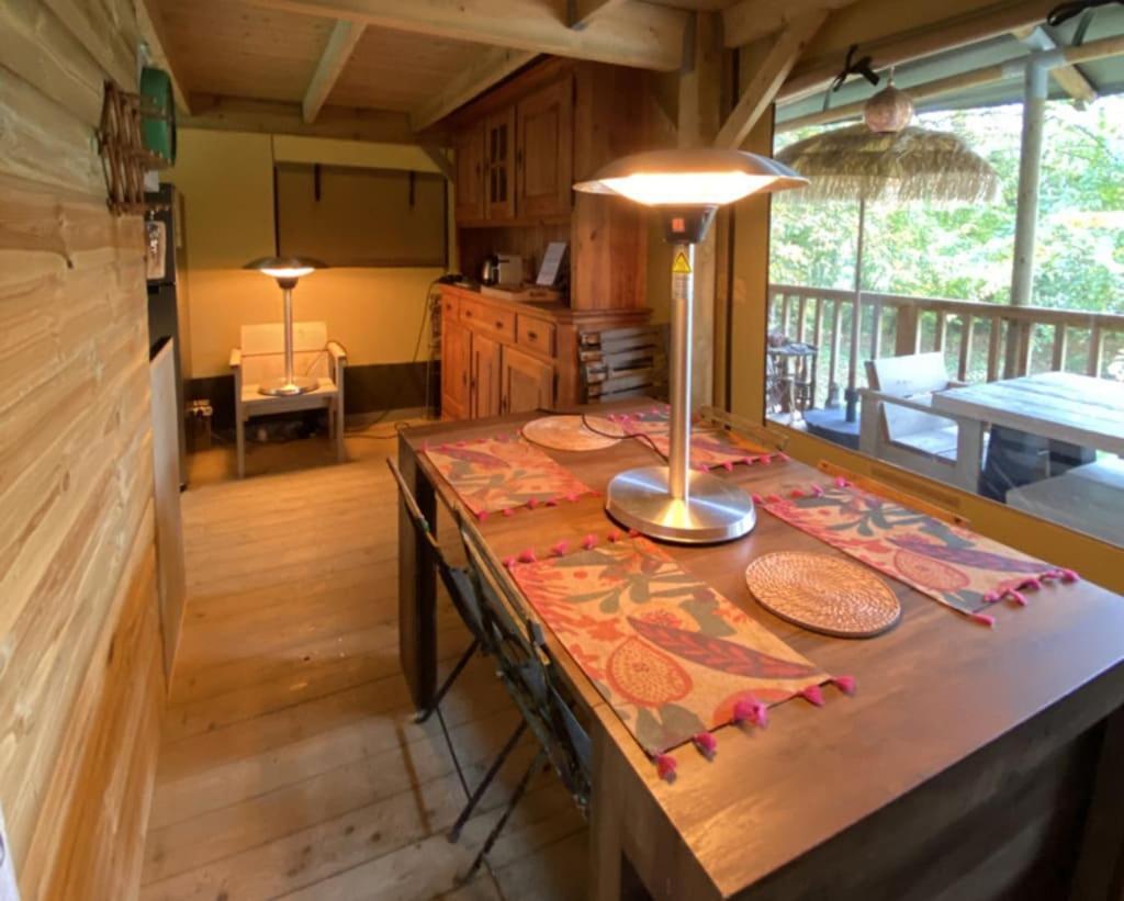 Ecolodge Beauregard Treigny Exterior foto